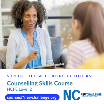 Start NCFE Level 2 Certificate in Counselling Skills course